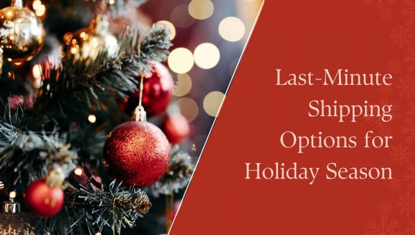 Last-Minute Shipping Options For Holiday Season